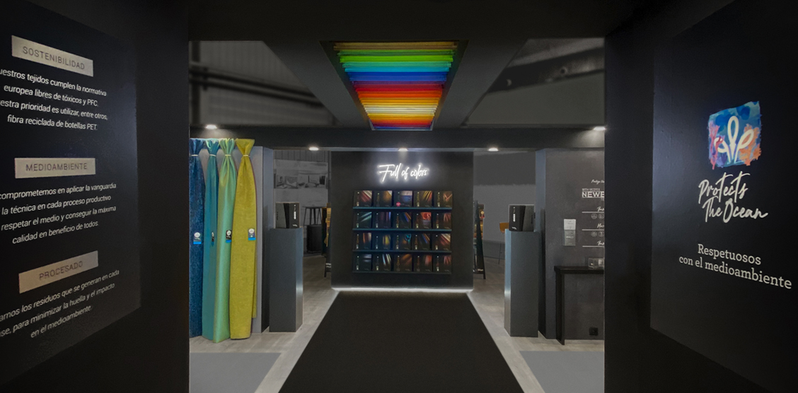 Stand Vicotex Feria Mueble Zaragoza 2022
